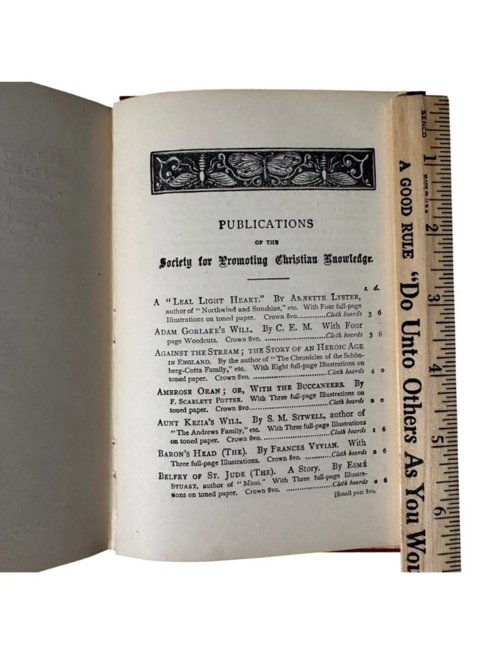 A Modern Tannhauser & The Bridge Hon. Mrs. Arthur Lyttelton Hardcover Book 1893 - Picture 16 of 16